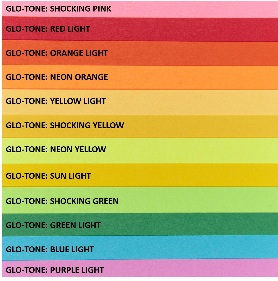 Blue Light Cardstock - Cover Weight Paper - Glo-Tone – French Paper